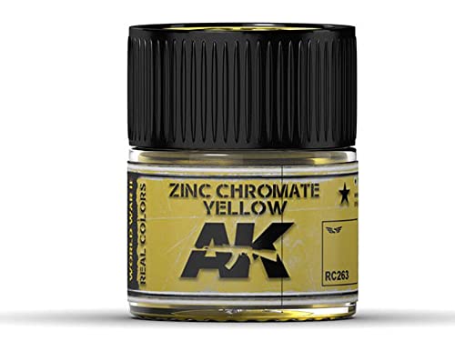 AK Interactive Real Color Zinc Chromate Yellow 10ML Acrylic Hobby Paint Bottle von AK Interactive