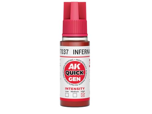 AK QUICK GEN AK17037 INFERNAL RED (18ml) von AK Interactive