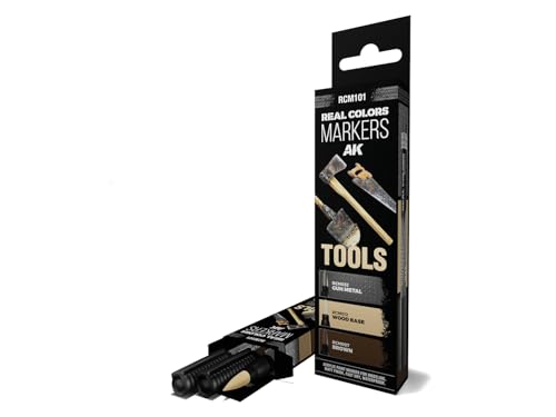AK REAL COLORS MARKER SET RCM101 TOOLS (3pcs) von AK Interactive
