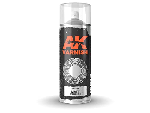 AK SPRAY AK1013 Matt Varnish (400ml) (2 nozzles) von AK Interactive