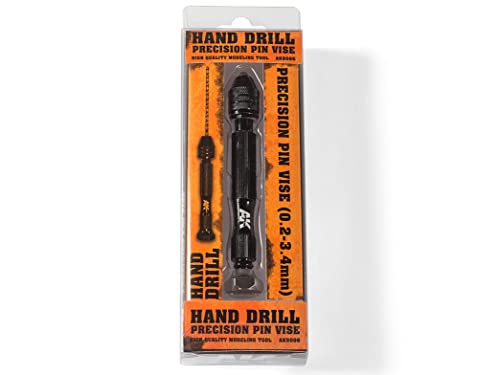AK TOOLS AK9006 HAND DRILL PRECISION PIN VISE (0,2-3,4mm) von AK Interactive