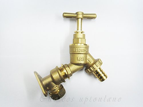 Messing Outdoor Garten Wasserhahn + Wanddose Halterung 15 mm Ellenbogen & 1/5,1 cm 30484001 Messing Outdoor Garten Wasserhahn + Wanddose Halterung 15 mm Ellenbogen & 1/5,1 cm 30484001 von AK Interactive