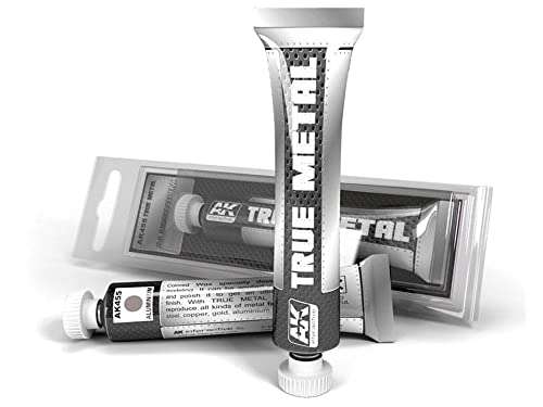 True Metal Wax Aluminium-Tube, 20 ml von AK Interactive