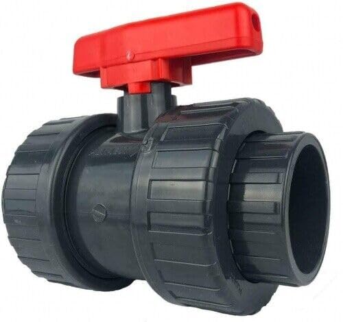 AK AK 2-Wege-Kugelhahn, PVC, 50 mm, 2-Wege von AK