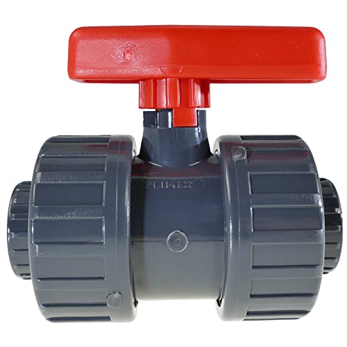 AK PVC Kugelhahn Innengewinde 1 1/4 Zoll von ak