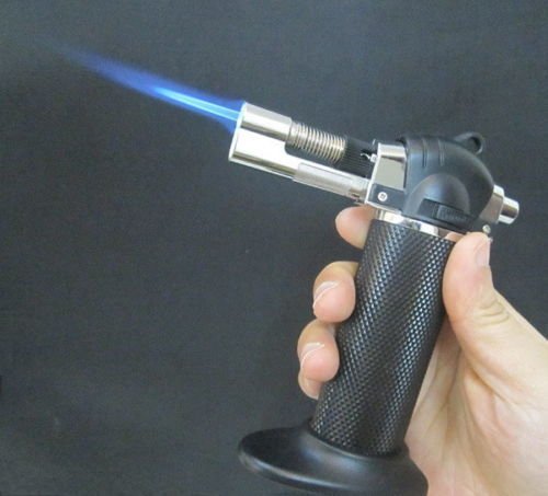 Butan Gas Micro Blow Torch Feuerzeug Schweißen Löten schwarz nachfüllbar Werkzeug 1300 ℃ von AK