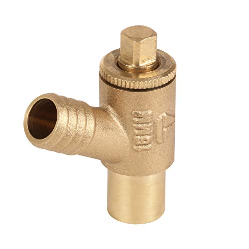 HEAVY DUTY 15MM DRAIN OFF COCK VALVE SHORT (46MM) (TYPE A) BS 2879-2 by AK von AK
