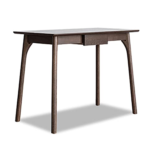 AKALNNB PC-Schreibtisch 0,8 m 1,0 m 1,2 m Holzschreibtisch Home PC Laptop Schreibtisch Einfach Studieren Schreibtisch mit Schubladen und leiser rutschfester Fußweg Büroschreibtische (Color : Natural von AKALNNB