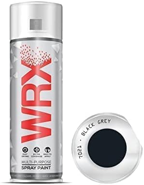 AKCALI WRX Schwarzgraue Sprühfarbe 400 ml – Schwarzgrau 7021 – RAL 7021 Mehrzweck – Sprühfarbe für Metall – Sprühfarbe für Kunststoff – Sprühfarbe für Holz (1) von AKCALI