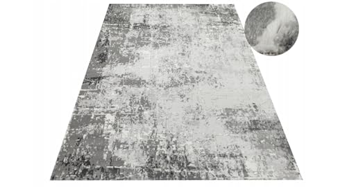 AKCILA Nantes Teppiche Wohnzimmer, Abstrakt, 133x190 cm,Teppich Schlafzimmer, Tepich Waschbarer, Teppich groß, Bedroom Carpets, Rug The Carpet Living Room, Area Rugs, Teppiche Gegend Rechteckig von AKCILA