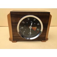 Jaeger Vintage Umdrehungs-Zähler Von Einem Fahrzeug - Recycled Batteriebetriebene Standuhr Autouhr von AKClocks