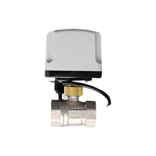 1/2 3/4 1 1-1/4 Zoll normalerweise geschlossen 304 Edelstahl motorisierter Kugelhahn 220 V 12 V 24 V elektrischer Kugelhahn 1 Stück(NORMALLY OPEN-24VDC-CR04,DN20) von AKDDNZX