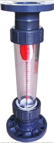 1 Stück LZS 80 540 mm Durchflussmesser, Rotor-Durchflussmesser aus PVC-Kunststoffrohr mit Flansch(12-60M3H) von AKDDNZX