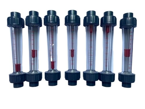 1 Stücke LZS-15 1/2 "Wasserdurchflussmesser Anzeige Zähler Rotameter Flüssigkeit 202mm(60-600L) von AKDDNZX