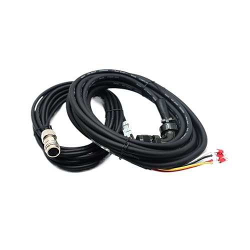 1 stücke High Power Servo Motor Encoder Kabel ASD-B3EN1003 ASD-B3EN1005 Power Kabel ASD-B3PW1003 ASD-B3PW1005(Encoder Cable,8M) von AKDDNZX