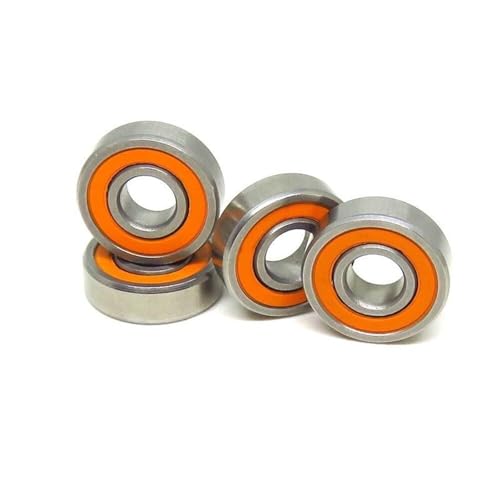 10 Stück ABEC7 S696 2RS 6x15x5 mm Hybrid-Keramiklager for Rollen SMR696 S696C RS 2RS Winziges Keramikkugellager 6 * 15 * 5 Lager(S6800-2OS 10x19x5mm) von AKDDNZX
