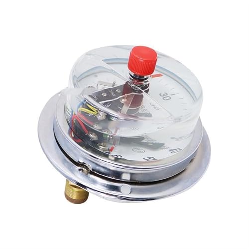100mm Stoßfest Elektrische Kontakt Manometer YNXC100ZT 30VA DC24V Öl Druck Gauge YNXC-100ZT(-0.1-0.5Mpa) von AKDDNZX