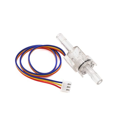 1PCS transparenter visueller Durchflussmesser Wasserspender Kaffeemaschine reines Wasser Maschine Durchflusssensor 2-Punkt-Schnellverbindungsschnittstelle(1.2mm) von AKDDNZX