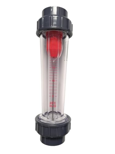 1Pcs LZS-65 Wasser Rotameter Flow Meter Anzeige Zähler Sensor Reader 5000-250000/8000-40000/12000-60000L/H(5000-25000L) von AKDDNZX