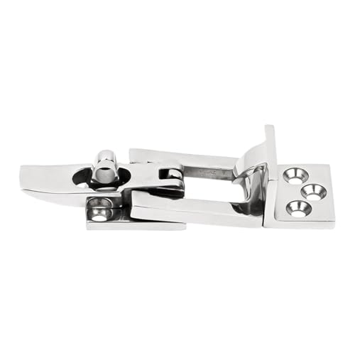 2 PCS 316 Edelstahl Locker Boot Schäkel Zubehör Deck Schloss Luke Hardware Lock Clamp Latch von AKDDNZX