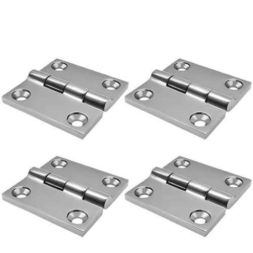 4 Pcs 316 Edelstahl Scharnier Boot Platz Deck Guss Tür Scharnier Poliert Hardware 4 Pcs 316 Edelstahl Scharnier Boot Platz Deck Guss Tür Scharnier Poliert Hardware von AKDDNZX