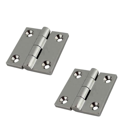 4 STÜCKE Scharnier Mit 4 Löchern 316 Edelstahl Butt 38mm 50mm Spiegel Polnischen Heavy Duty Boot Hardware Scharniere(50X50mm) von AKDDNZX