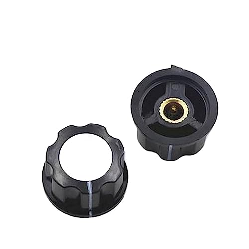 50 Stück Hat MF-A05 Potentiometerknopf WH118/WX050 Bakelitknopf/Kupferkern Innenloch 6 mm von AKDDNZX