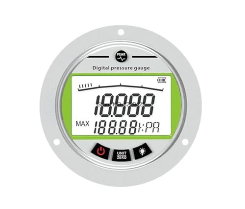 Axiales digitales Druckmessgerät aus Edelstahl 0,4 Präzisions-Laborkalibrierungsstandard(Gold,0-80Mpa 0.4precision) von AKDDNZX