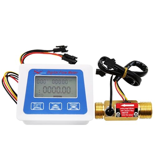 Geringer Stromverbrauch, digitaler Wasserdurchflussmesser, intelligenter elektronischer Wasserzähler, Digitalanzeige, 4-Punkt-Wasserdurchflussmesser, batteriebetriebener Sensor Geringer Stromverbrauch, digitaler Wasserdurchflussmesser, intelligenter elektronischer Wasserzähler, Digitalanzeige, 4-Punkt-Wasserdurchflussmesser, batteriebetriebener Sensor von AKDDNZX