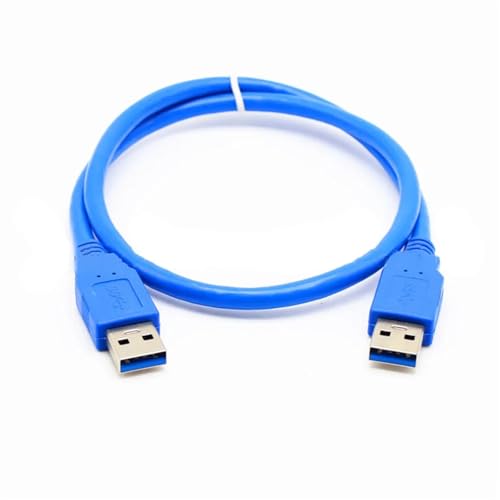USB zu USB 3.0 Stecker auf Stecker Stecker auf Buchse Extender USB-Verlängerungskabel for Festplatte Webcam Kamera USB-Datumsübertragungskabel(Male To Male 50CM) von AKDDNZX