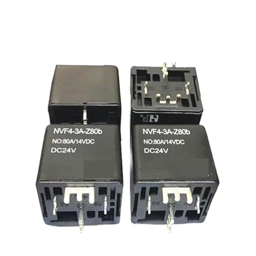 24V Relais NVF4-3A-Z80b NVF4 3A Z80b NVF43AZ80b 24VDC DC24V 24V 80A 4PIN(5PCS) von AKDJKGTKJ
