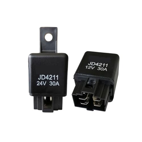 2PCS JD4211-12V JD4211-24V JD4211 12V 24V Licht klimaanlage relais 12VDC DC12V 24VDC DC24V 30A 4PIN(JD4211-12V) von AKDJKGTKJ