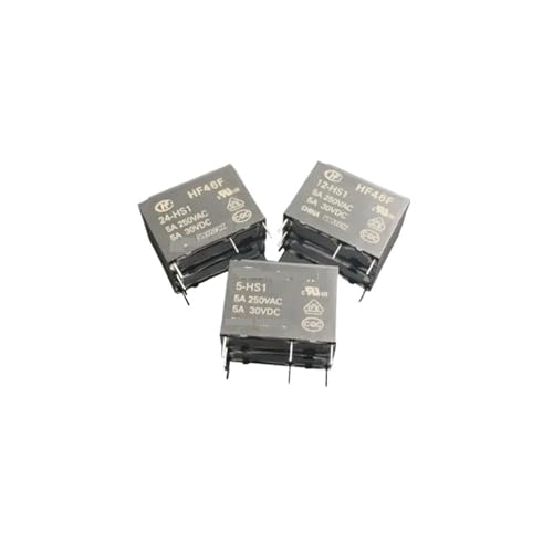 4PIN HF46F-024-HS1 HF46F-012-HS1 HF46F-005-HS1 HF46F 24-HS1 5 12-5A250VAC Relais(HF46F-005-HS1) von AKDJKGTKJ