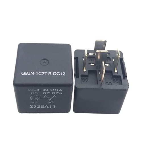Auto auto Automotive klimaanlage lüfter ölpumpe 12V relais G8JN-1C7T-R-DC12 G8JN1C7TRDC12 12V DC12V 12VDC 5PIN(2PCS) von AKDJKGTKJ
