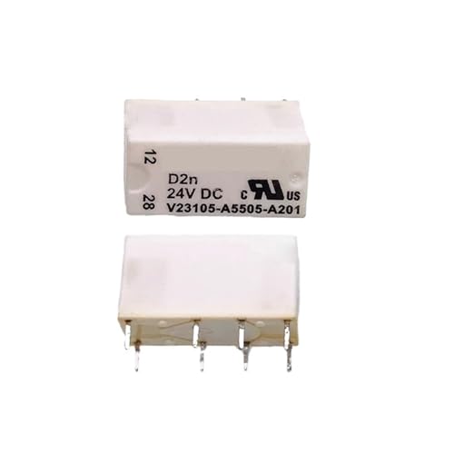HEIßER 24V relais V23105-A5505-A201 V23105 A5505 A201 V23105A5505A201 24VDC DC24V 24V 8PIN(10PCS) von AKDJKGTKJ
