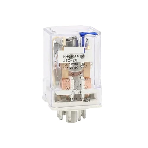 HHC70A1-2Z JTX-2C Clin elektromagnetisches Relais JTX-2Z AC 220 V 110 V DC 24 V 12 V Leistungsrelais(24VDC) von AKDJKGTKJ
