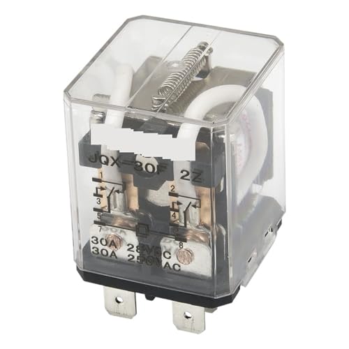 JQX-30F 30A elektromagnetisches Relais DPDT-Relais JQX-30F-2Z AC 220 V 110 V DC 24 V 12 V(220VAC) von AKDJKGTKJ
