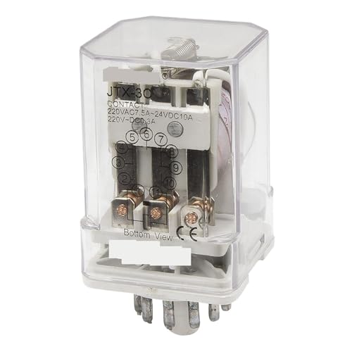 JTX-3C elektromagnetisches Relais JTX-3Z AC 220 V 110 V 380 V 24 V DC 24 V 6 V Leistungsrelais(24VAC) von AKDJKGTKJ