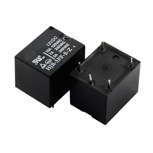 Relais HJR-3FF-SZ HJR 3FF SZ HJR3FFSZ Leistungsrelais DC12V 12VDC 12V 10A 5PIN(20PCS) von AKDJKGTKJ