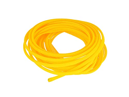 Bowdenzug-Cover Gelb, Geflechtschlauch, Länge 5 Meter von AKF