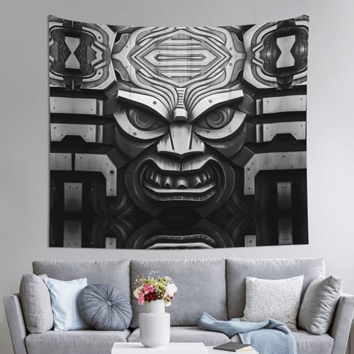 AKGFFDS Tapisserie-Graffiti in Schwarz-Weiß-Druck, 152,4 x 129,5 cm, weich, leicht, für den Innen- und Außenbereich. Für Schlafzimmer, Schlafsaal, Strandtuch, Picknicktücher AKGFFDS Tapisserie-Graffiti in Schwarz-Weiß-Druck, 152,4 x 129,5 cm, weich, leicht, für den Innen- und Außenbereich. Für Schlafzimmer, Schlafsaal, Strandtuch, Picknicktücher von AKGFFDS