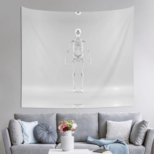 AKGFFDS Tapisserie-Skelett-Druck, 152,4 x 129,5 cm, weich, leicht, für den Innen- und Außenbereich. Für Schlafzimmer, Schlafsaal, Strandtuch, Picknicktücher AKGFFDS Tapisserie-Skelett-Druck, 152,4 x 129,5 cm, weich, leicht, für den Innen- und Außenbereich. Für Schlafzimmer, Schlafsaal, Strandtuch, Picknicktücher von AKGFFDS