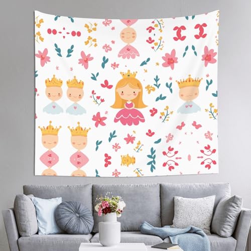 AKGFFDS Wandteppich, Märchen im Cartoon-Druck, 152,4 x 129,5 cm, weich, leicht, für den Innen- und Außenbereich. Für Schlafzimmer, Schlafsaal, Strandtuch, Picknicktücher AKGFFDS Wandteppich, Märchen im Cartoon-Druck, 152,4 x 129,5 cm, weich, leicht, für den Innen- und Außenbereich. Für Schlafzimmer, Schlafsaal, Strandtuch, Picknicktücher von AKGFFDS