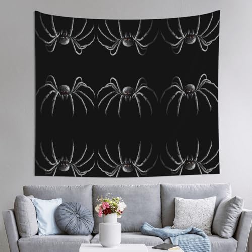 AKGFFDS Wandteppich, giftige Spinne, 152,4 x 129,5 cm, weich, leicht, für den Innen- und Außenbereich. Für Schlafzimmer, Schlafsaal, Strandtuch, Picknicktücher AKGFFDS Wandteppich, giftige Spinne, 152,4 x 129,5 cm, weich, leicht, für den Innen- und Außenbereich. Für Schlafzimmer, Schlafsaal, Strandtuch, Picknicktücher von AKGFFDS