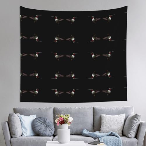 AKGFFDS Wandteppich, niedlicher Kolibri-Druck, 152,4 x 129,5 cm, weich, leicht, für den Innen- und Außenbereich. Für Schlafzimmer, Schlafsaal, Strandtuch, Picknicktücher AKGFFDS Wandteppich, niedlicher Kolibri-Druck, 152,4 x 129,5 cm, weich, leicht, für den Innen- und Außenbereich. Für Schlafzimmer, Schlafsaal, Strandtuch, Picknicktücher von AKGFFDS