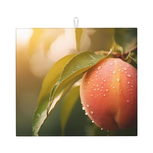 Abtropfmatte für Küche AKGFFDS Honig Pfirsich Druck ultra saugfähig, wendbar und stilvoll Küche Arbeitsplatte Matte Abtropfmatte für Küche AKGFFDS Honig Pfirsich Druck ultra saugfähig, wendbar und stilvoll Küche Arbeitsplatte Matte von AKGFFDS