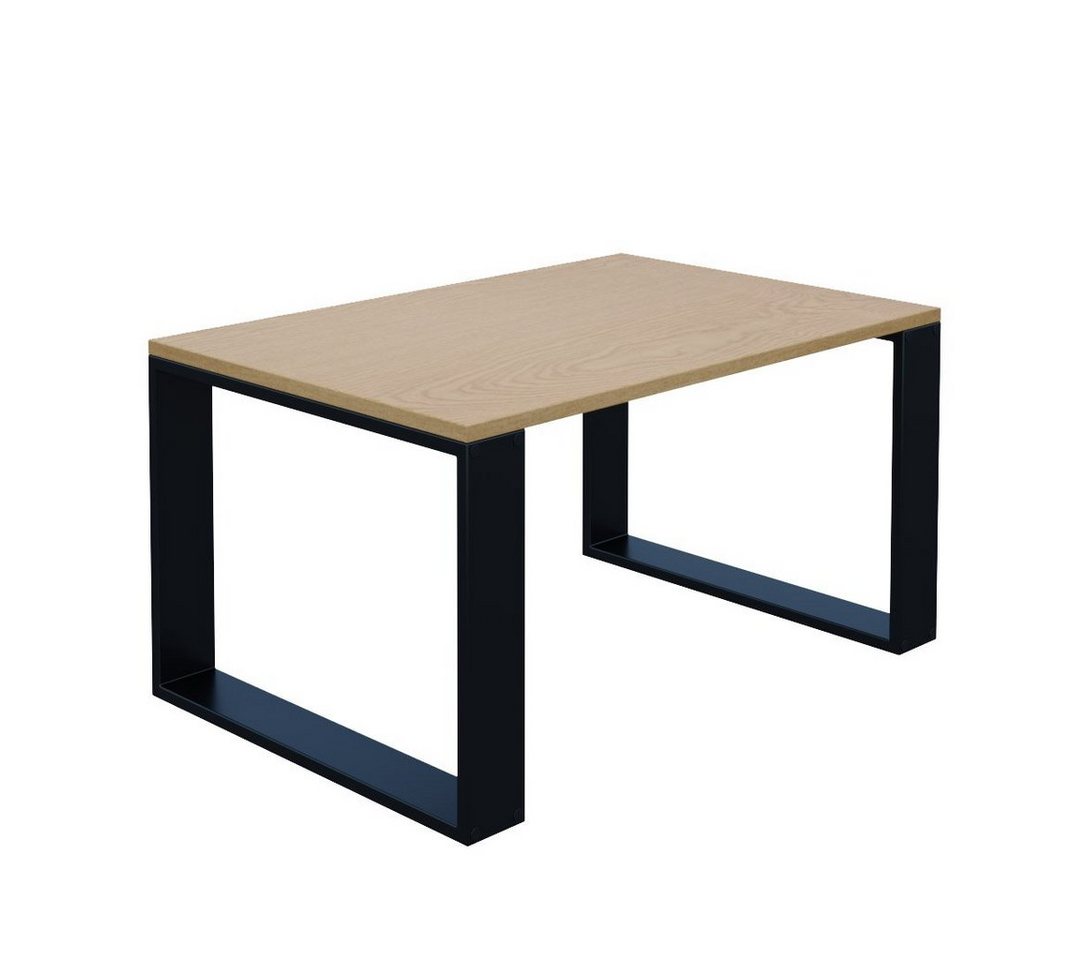 AKKE Couchtisch (PVC), Außergewöhnlicher Höhe:45 cm Deko Modern mit schwarzen Beinen 2mm von AKKE