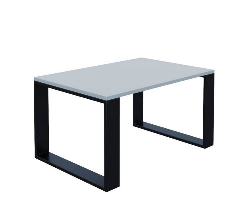 AKKE Couchtisch (PVC), Außergewöhnlicher Höhe:45 cm Deko Modern mit schwarzen Beinen 2mm von AKKE