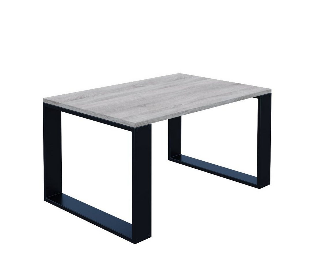 AKKE Couchtisch (PVC), Außergewöhnlicher Höhe:45 cm Deko Modern mit schwarzen Beinen 2mm von AKKE