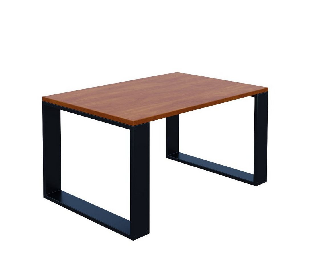 AKKE Couchtisch (PVC), Außergewöhnlicher Höhe:45 cm Deko Modern mit schwarzen Beinen 2mm von AKKE